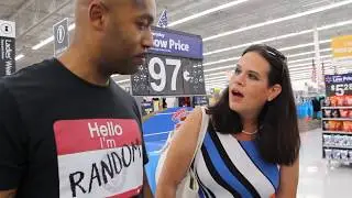 A stroll with Foxxy in Walmart