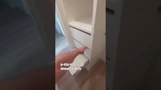Правильное расположение мебели в гардеробной на заказ.#mebel2024 #home