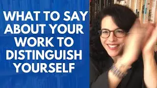 Marketing Oneself at Work: What To Say To Distinguish Yourself Positively