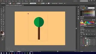 How design tree in Illustrator || VD Studio