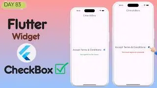 Flutter Checkbox Widget | Checkbox in Flutter