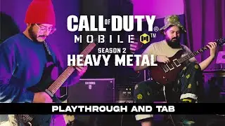 CALL OF DUTY MOBILE (2023): HEAVY METAL - Guitar Play-through + TAB