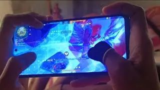 Poco X3 pro handcam 3 finger mobile gameplay 📱