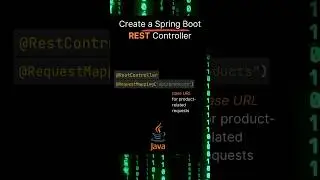 Create a Spring Boot Rest Controller 