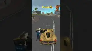 Funny prank with police😂👮‍♂️ #vicecity #funny #shorts