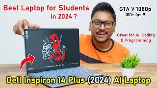 Best AI Laptop for Students..?🤔 Dell Inspiron 14 Plus (2024) Review