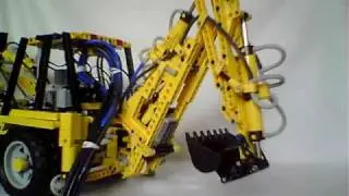 Lego(r) Remote Controlled Backhoe Loader