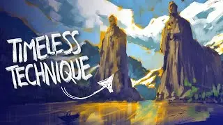 Try this UNDERPAINTING method! Photoshop Painting Techniques