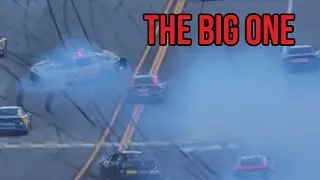 Brad Keselowski Airborne Crash | NASCAR Cup Talladega 2023