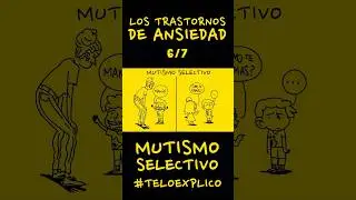 LOS TRASTORNOS DE ANSIEDAD 5/7 | #TELOEXPLICO #shorts