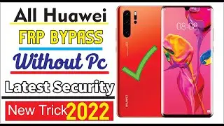 All Huawei 2022 January Google Account Bypass/Reset Frp Lock Android 11 New Method  | No Need to Pc