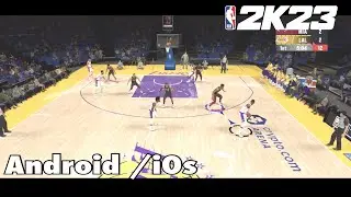 Nba2k23 mobile Android/iOs is crazy with ps5 controller it looks like console