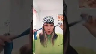 Как завязать платок в виде чалмы ч.1