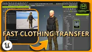 CONVERT CLOTHES from Unreal Engine to CC4 | (Transfer Skin Weights Tutorial)