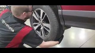 rav 4 rear wheel loose