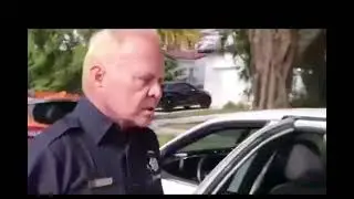 California, a white police misused the power. The boy is the son of the Sheriff of the state.