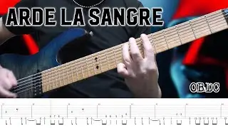 Arde La Sangre - OBDC ft. Miny (Guitar Cover + TABS)