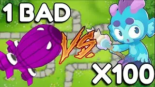 100 Mermonkeys VS B.A.D!