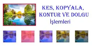 PHOTOSHOP DERSLERİ Photoshopda düzenle (Edit) menüsü işlemleri