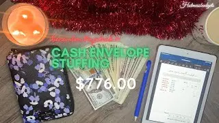 1st paycheck of December | $776 Cash Envelope Stuffing | Nursing Paycheck 