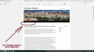 How to install website language translator on WordPress and Opencart