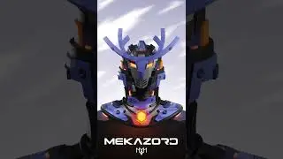 Mekazord 3D Modeling Process