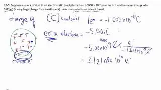 18-5: Coulomb vs Charge of an Electron