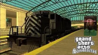 GTA SA Crazy Train Mod at Light Speed
