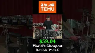 The Cheapest Double Bass Drum Pedal ($59.04)