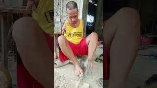 I repair the broken shovel