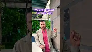 Malaysia Airport Immigration For Visit Visa #jinahent #immigrationvisa #malaysiaimmigration