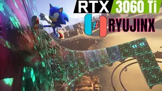 Sonic Frontiers - Ryujinx 1.1.599 | RTX 3060 Ti | Performance test