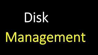 Disk Management in Hindi