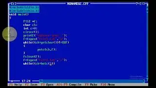 C language | file handling 'Find total character in file' | CodeLearning