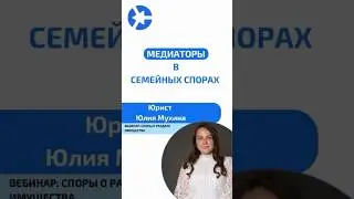 Роль медиаторов в семейных спорах 