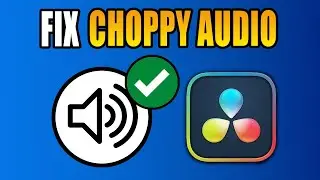 How To Fix Choppy Audio Davinci Resolve | Fix Davinci Resolve Audio Stuttering