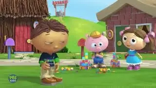 Super Why! Jill Knocked Down Pig’s Building (UK Version)