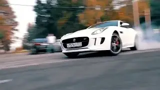 2017 Jaguar F-Type Drift and Exhaust Compilation