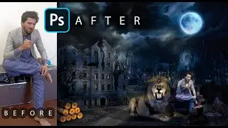 Photo Manipulation Photoshop | Photo Editing Tutorial | Visual Effects #photoshop