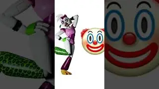 FNAF AR EDIT GLAMROCK PALHAÇOS 