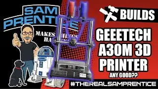 GEEETECH A30M 3D Printer Unbox Setup and Print 2020
