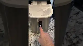EUHOMY Nugget Ice Maker Countertop 34 lbs a day