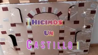 tutorial de como hacer un castillo con cartón
