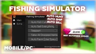 *WORKING* 🎣FISHING SIMULATOR AUTOFARM SCRIPT 2024 🔥ON MOBILE/PC🔥