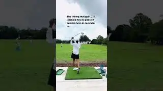 WHAT GOLFING AND POSING HAVE IN COMMON..