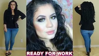 GET READY WITH ME - Going to Work / Meetings
