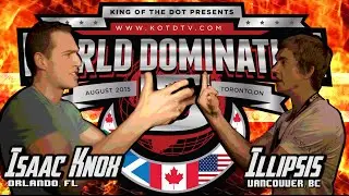KOTD - Rap Battle -  Isaac Knox vs Illipsis | 