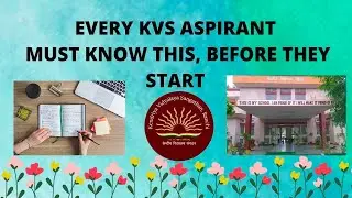 A very important lesson for kvs ,dsssb aspirants and all // MUST LISTEN 🏡🖋️🖋️ MY EXPERIENCE