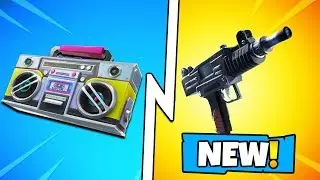 5 NEW THINGS COMING TO FORTNITE! Machine Pistol, Boombox, & MORE! (Fortnite Battle Royale)