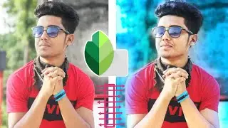 Snapseed Photo editing 💧Snapseed Moody Blue Photo Editing 2021🔥photo Editing tutorial|Ariyan TeCH ❤️